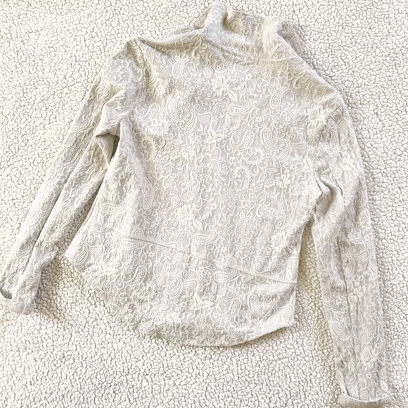 ANTHROPOLOGIE Lace Moto Jacket - Picture 10 of 10
